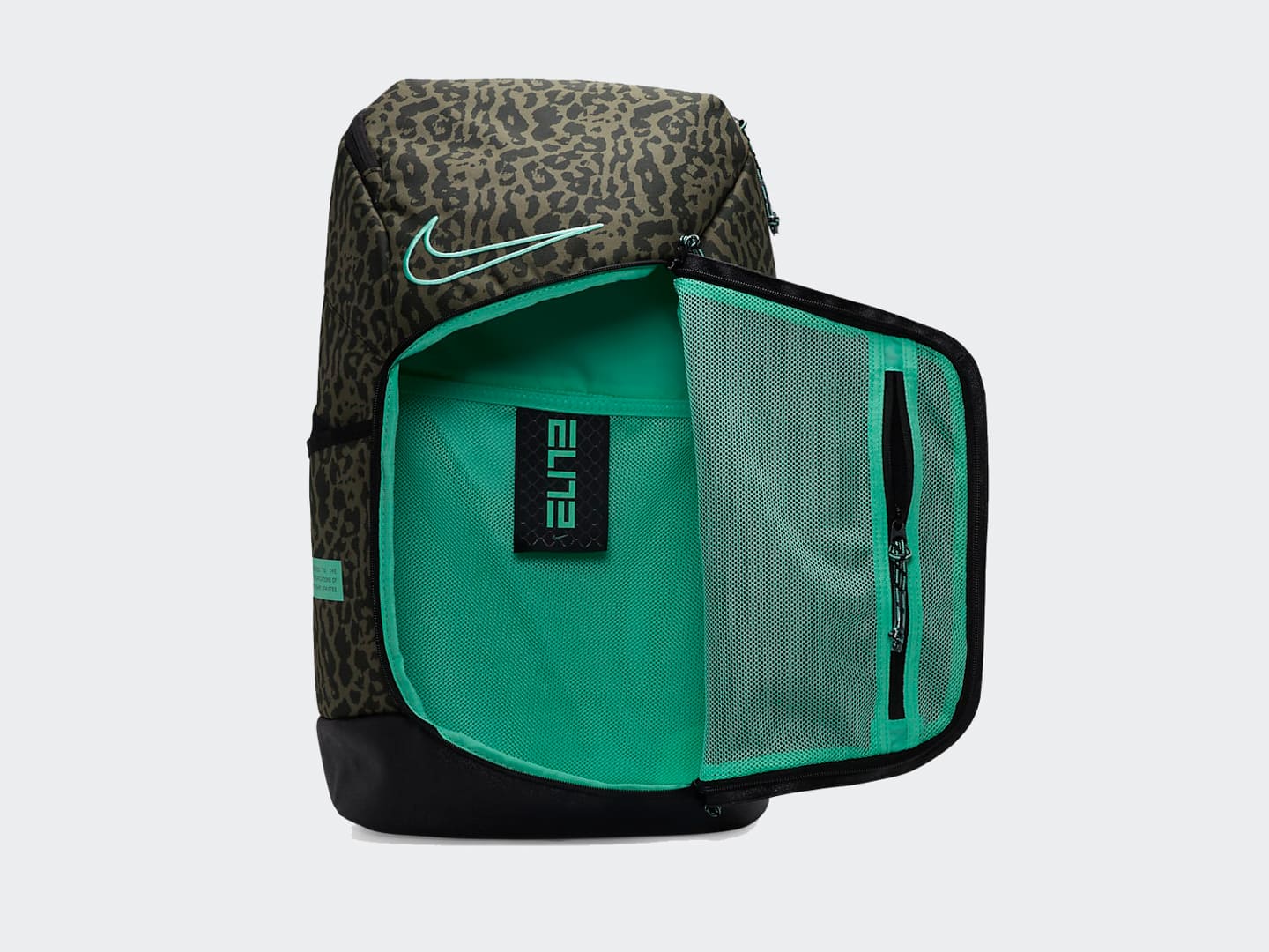 Green nike elite sales backpack